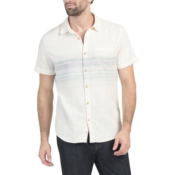 MARINE LAYER Natural Multi Stretch Selvage Shirt